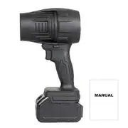Handheld Jet Dry Blower Violent Turbofan Brushed Motor Design Speed Adjustable Portable Jet Blower Fan Multifunctional Cleaning Tool black