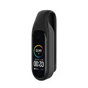 For Xiaomi Mi Band 7 / 6 / 5 / 4 Steel Sheet Clip Silicone Watch Case