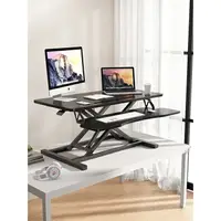在飛比找樂天市場購物網優惠-【開立發票】站立式辦公桌 可升降工作台 台式電腦桌 增高筆記