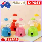 Cute Sweets Mini Candy Machine Bubble Gumball Dispenser Coin Bank Kids Toy