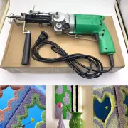 Electric Tufting Gun Carpet Weaving Rug Making Tools for Cut Pile & Loop Pile