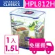 【方陣收納】樂扣樂扣PP保鮮盒1500ML HPL812H 1入（搜尋關鍵字：HPL-812H、1A01-HPL812H、1.5L）