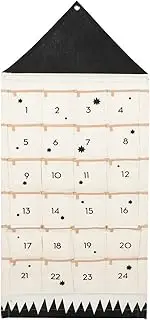 MAGICLULU Storage Bag Xmas Calendar Multi- Christmas Countdown Christmas Decoration Christmas Advent Calendars Calendar for Kids Hanging Pouch Bag Hanging Bag Cotton Child Christmas Tree