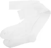 [TOKIDNY] 1 Pair White Men Socks Women Boys and Girls Fencing Socks Compression Crew Socks for Basketball Soccer