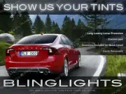 Volvo S60 Tinted Taillamp Taillight Smoked Overlays Kit R-Design Protection Film (for: Volvo)