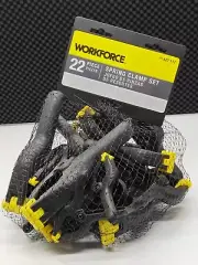 22 PCS Spring Clamp Set, Nylon Plastic Clips Heavy Duty Clamp Mix