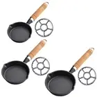 10/13/16 Cm Cast Iron Mini Skillet Non-Stick Small Frying Pan for Kitchen Home