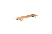MEIR Curvae Shower Shelf - Stainless Steel - PVD Lustre Bronze