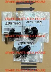 3 x Genuine Smeg Gas Cooktop Control Knob PGF31G-1 PGF31G-1T PGF31GBN1