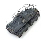 ARTITEC WWII GERMAN SdKfz 263 8-rad Radio scout vehicle 1/87 FINISHED MODEL TANK