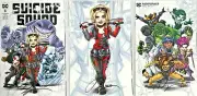 SUICIDE SQUAD #5 Ryan Kincaid Chibi 3 Variant Cover Set DC Comics Signed