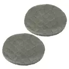 2Pcs Bar Stool Cover, Elastic Bar Stool Seat Covers for 10"-13" Chair, Dark Grey