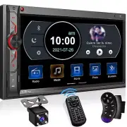 Double Din Car Multimedia System: 7 Inch HD Touchscreen Car Stereo Receiver –...