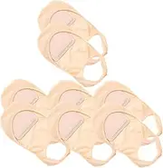 FRCOLOR Breathable Half Socks for Women Pairs of High Heel Sling No Show and Anti-slip Invisible Socks