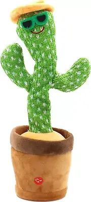 Dancing Singing Mimicking Cactus Toy Parrot Cactus That Can Sing and Dance for B