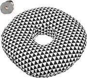 GLSTOY Side Sleeping Pillow with Ear Hole Travel Pillow for Ear Piercing for Sleep