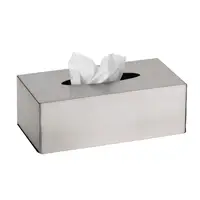 在飛比找樂天市場購物網優惠-《KELA》壁掛式不鏽鋼面紙盒(霧銀) | 衛生紙盒 抽取式