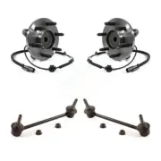 Front Hub Bearing Assembly Link Kit For Ford F-150 Studs Face The Same Direction