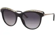 Chopard SCH271S 0700 Sunglasses Women's Black-Gold/Grey Gradient Lenses 55mm