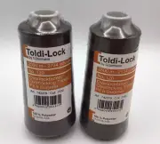 Lot Of 2- Toldi Lock Gütermann- Dark Brown 2330- 2734 Yds Serger Overlock Thread