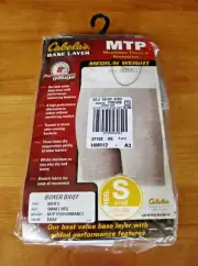 Cabela’s MTP MEDIUM WEIGHT SCENT ELIMINATOR BOXER BRIEF NEW SMALL