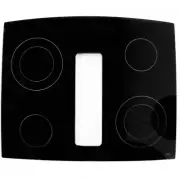 W10239357 WHIRLPOOL GLASS,ASSY JES9800C BLAC
