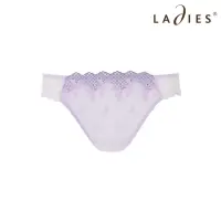 在飛比找momo購物網優惠-【Ladies 蕾黛絲】女生對話真水丁字褲 M-L(柔紫)