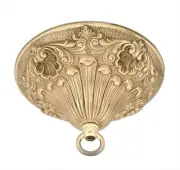 B&P Lamp Victorian Style, Brass Canopy, 5 1/2" Dia., Polished & Lacq.