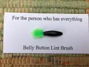 Belly Button Lint Brushes gag gift, prank