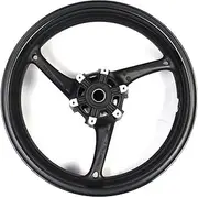 Matte Black Front Wheel Rim Compatible with Suzuki GSXR 600 750 2008-2010, GSXR 1000 2009-2016