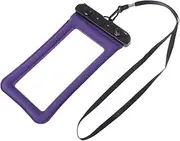 LABRIMP Waterproof Phone Bag Waterproof Case for Phone Touch Screen Phone Pouch Waterproof Phone Pouch Phone Case Waterproof Bag for Phone Purple