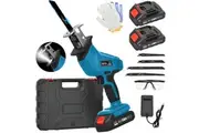 Advwin Reciprocating Saw 3500RPM, Powerful Hand Saw Kit w/ 2 Batteries