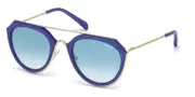 Emilio Pucci EP0045-O 90W Men's Sunglasses Gold Size 51