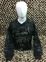 NEW 3X LARGE HK Army HSTL Paintball Jersey - Jungle Camo