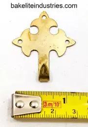 Brass Plated Antique Picture Hooks (reproduction)