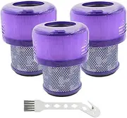 [Homecarely] 3-PACK Vacuum Filters Replacement for Dyson V11 Outsize,V11 Outsize