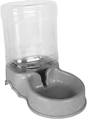 Generic Automatic Pet Feeder - 3.5L Dog Food Dispenser Water Feeder Drinking Travel Supply for Puppy Kitten, Gray Water Feeder