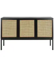 Safavieh Zadie 2-Shelf Rattan Sideboard