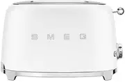 [Smeg] 2 Slice Toaster, Extra Wide Slots, 3 pre set options, Matt White