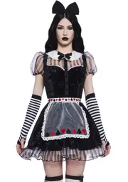[Trickz N' Treatz] Malice In Wonderland Costume Set