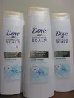 3X Dove Dermacare Scalp clean fresh Anti-Dandruff Shampoo Conditioner 12 oz