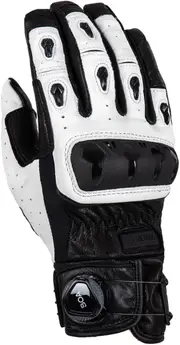 Knox Orsa MK2 Motorcycle Gloves, black-white, Size XL for Men Black White