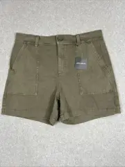 Eddie Bauer Shorts Women Size 12(34) Marina Utility Sprig NWT
