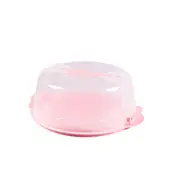 1Set Transparent Cake Box Plastic Wedding Cake Packaging Pad Clear Boxes Cupcake Muffin Dome Holder Cases