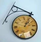 Victoria Station Clock Double Sided 8'' Clock Railway Station Wall Clock