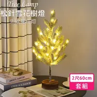 在飛比找momo購物網優惠-【MEHOME美好家】LED燈聖誕樹(電池供電 聖誕裝飾 擺