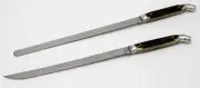 Vintage QUEEN CUTLERY Stainless Steel Deluxe Carver & Slicer Knife Set