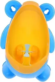 MOTHNUR 1pc Cartoon Frog Shaped Boy Potty Trainer Wall Mounted Urinal for Boys Fun Easy to Clean and Install Space Saving Portable Toilet