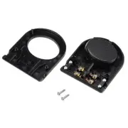 2Pcs ON/Off Inline Foot Pedal Push Button Switch Lighting Foot Switch Black