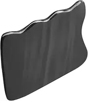 1pc Natural Horn Scraping Board Smooth Massager Plate for Face Neck and Back Multi Functional Wellness Tool Healthy present for Friends and Family